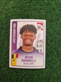 Julian Duranville RC Panini Football 22/23