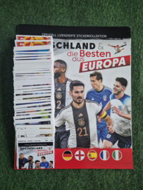 Panini 2024 Deutschland die Besten aus EUROPA Complete Set + Album