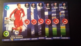 Panini Adrenalyn XL Road to France 16 complete Team Mates BOSNIE