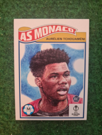 Topps Livingset Aurélien Tchouaméni ROOKIE RC AS MONACO