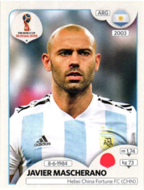 265 ARG Javier Mascherano