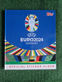Topps UEFA EURO 2024 Hardcover Album BLAUW inter