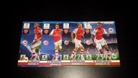 Panini Adrenalyn XL CL 14/15 Update Edition Arsenal complete set