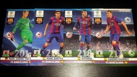 Panini XL Adrenalyn CL 14/15 Update Edition FC Barcelona complete set