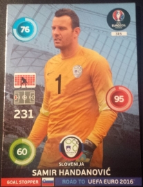 Panini Adrenalyn XL Road to France 16 GOALSTOPPER HADANOVIC