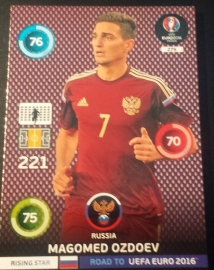 Panini Adrenalyn XL Road to France 16 Rising Star OZDOEV