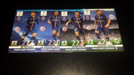 Panini Adrenalyn XL CL 14/15 Update Edition Paris SG complete set