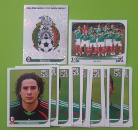 World Cup 2010 Complete Team Set Mexico