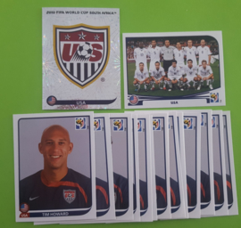 World Cup 2010 Complete Team Set USA