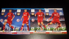 Panini XL Adrenalyn CL 14/15 Update Edition Bayer Leverkusen complete set