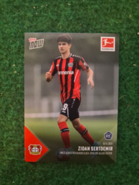 Topps Now Zidan Sertdemir ROOKIE RC Bayer Leverkusen