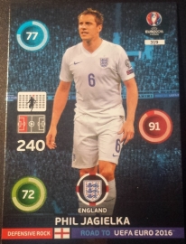 Panini Adrenalyn XL Road to France 16 Defensive Rock JAGIELKA