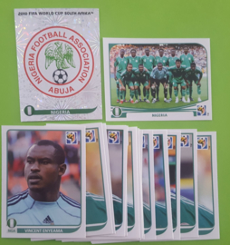 World Cup 2010 Complete Team Set Nigeria