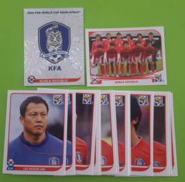 World Cup 2010 Complete Team Set South Korea