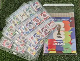 Panini World Cup 2026 Complet Set  + Albums + Extra's