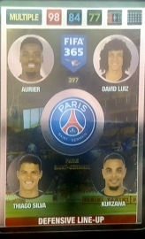 397 Defensive Line-Up PARIS SG