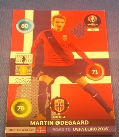 Panini Adrenalyn XL Road to France 16 One to Watch ODEGAARD