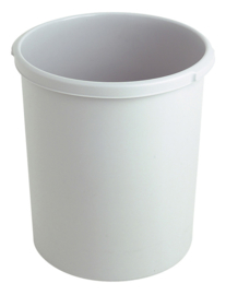 Kunststof papierbak grijs - 30 liter