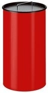 Zandasbak Ø 320mm rood