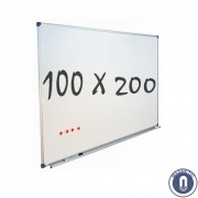Whiteboard 1000x2000mm magnetisch