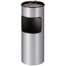 As-papierbak aluminiumgrijs - 30 liter