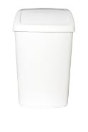 Afvalbak met tuimeldeksel, Rubbermaid - 50 liter