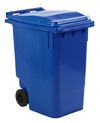 Mini container blauw - 360 liter
