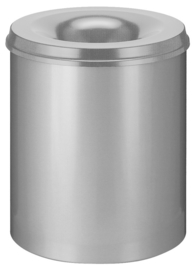 Vlamdovende papierbak grijs - 80 liter