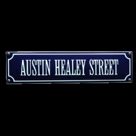 Emaille bord Austin Healey Street 330x80mm