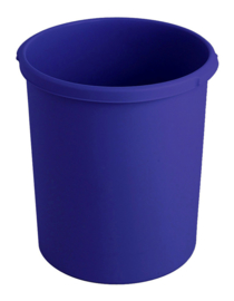 Kunststof papierbak blauw - 30 liter