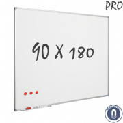 Whiteboard 900x1800mm magnetisch emaille pro