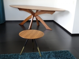 Ovale Bamboe tafel 'Belle Gambe'