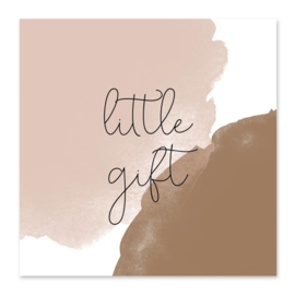 Mini-kaartje / kadokaartje | Little gift