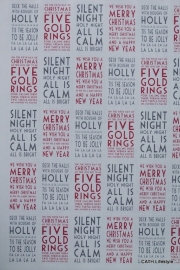 Stickers Christmas teksten / EI 3778
