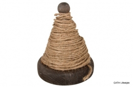 Standaard met Touw | hout / IB
