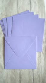 Envelop vierkant lila / pstk
