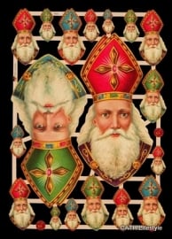 ME 7410 Poezie Plaatjes Bisschop Sinterklaas