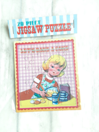 Jigsaw puzzeltje - let's bake a cake