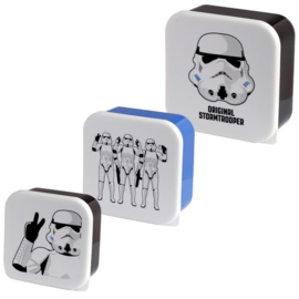 Lunchboxen set - M|L|XL - Star Wars Storm Trooppers