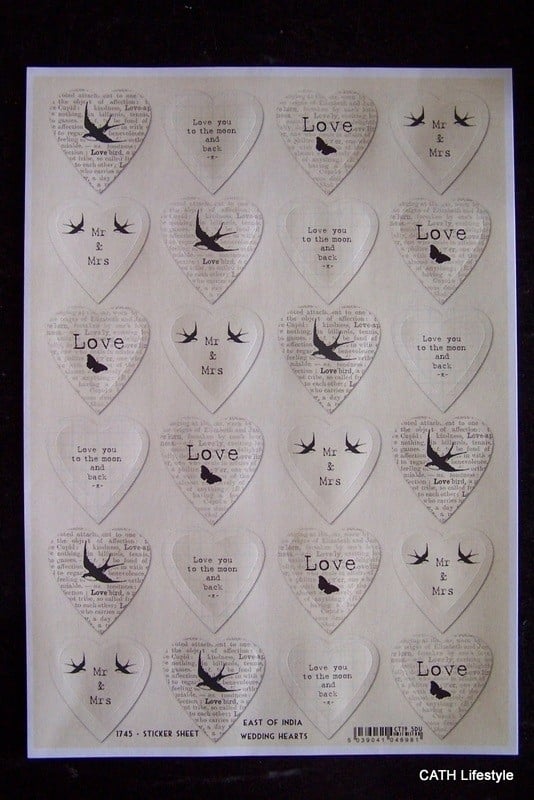 Stickers wedding hearts | EI 1745