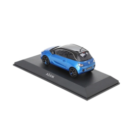 Miniatuur Opel Adam Arden Blue met Onyx Black dak