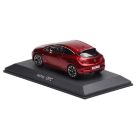 Miniatuur Opel Astra OPC 3-Deurs GTC Absolute Red