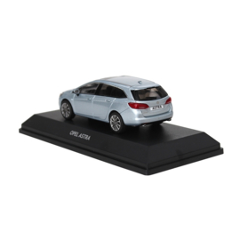 Miniatuur Opel Astra-K Sports Tourer Diamant Blau