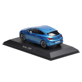 Miniatuur Opel Astra OPC 3-Deurs GTC Flash Blue