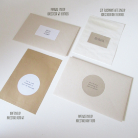 Trouwkaart pocketfold Eden & Levi grijsboard | paperwise