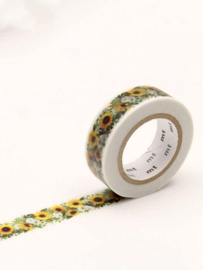 *NIEUW* MT Maskingtape sunflower | zonnebloemen