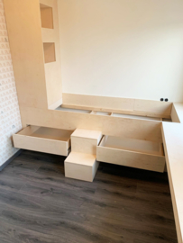 Maatwerk kinderbed | Berken Multiplex