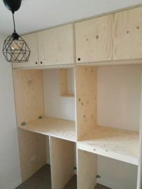 Wasmachine kast | Fins vuren underlayment