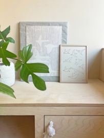 *NIEUW* Poster Freedom birds A4 | poster vogels Ted & Tone