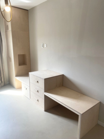 Wandmeubel op maat | Berken Multiplex